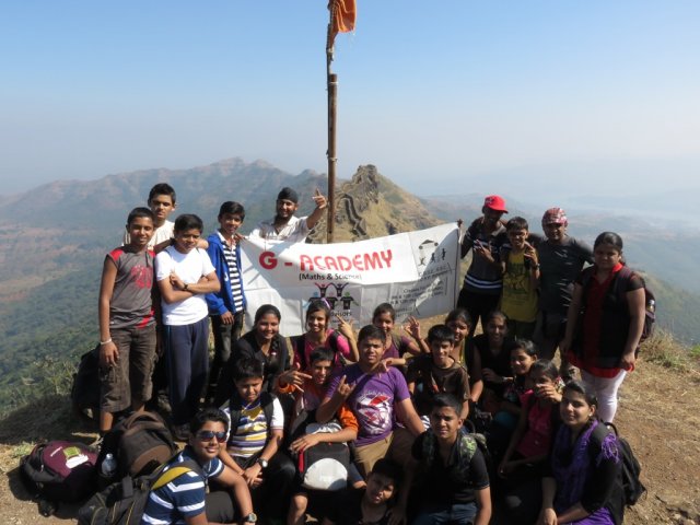 Adventure Trip to Raigad for Students