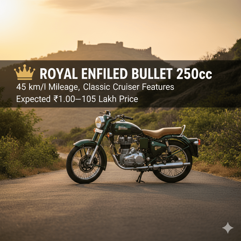 Royal Enfield Bullet 250cc bike