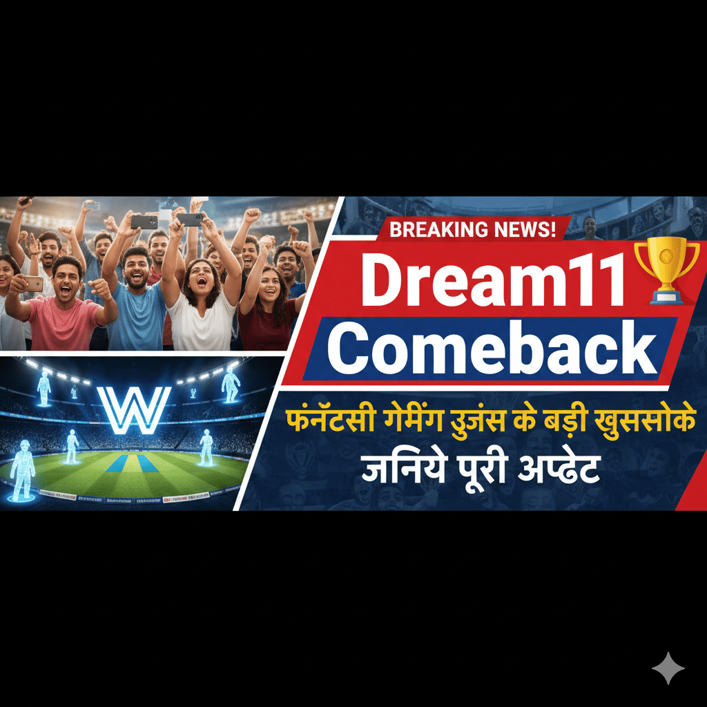 Dream11 Comeback Breaking News